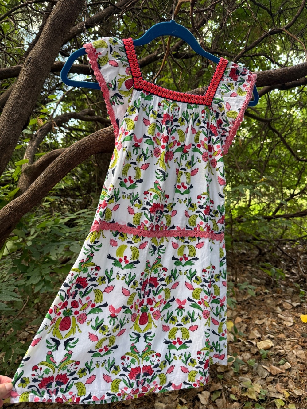Roller Rabbit Tropical Taffy 🍊 Girls Dress Size 10